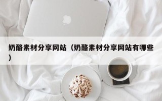 武安奶酪素材分享网站（奶酪素材分享网站有哪些）